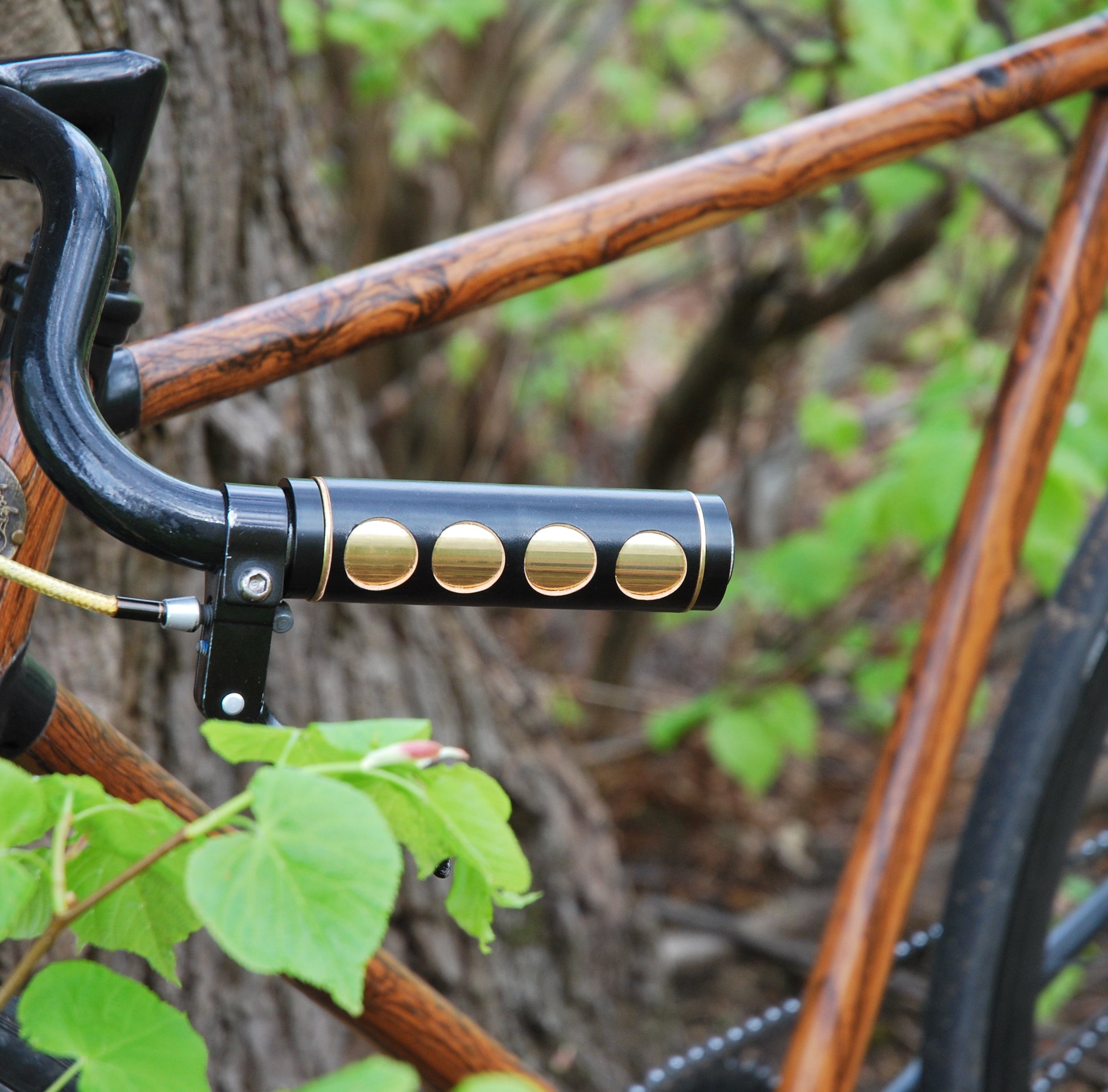 Leather Bicycle Grips